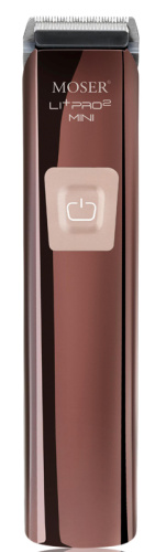 Машинка д/стрижки LiPro2  Mini аммум./сетевая, 1 нас 3-6 мм, шоколадный бархат MOSER 1588-0051(0050)