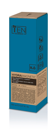 Увлажняющая сыворотка-маска 2 в 1 с "оксиэффектом" для сияния кожи TEN SCIENCE HYDRA MAGNETIC,150 мл
