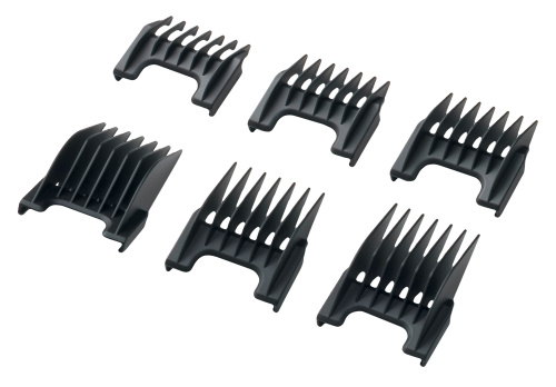 Набор насадок (3, 6, 9,12,18, 25 мм) для Genio plus, EasyStyle,  ChromStyle, Titan, Primat, 1400 MOSER 1881-7170