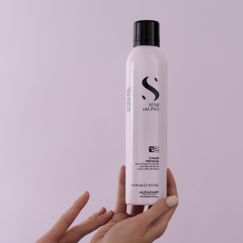 Лак для волос, придающий блеск, лёгкой фиксации CRISTALLI HAIRSPRAY SDL STYLE & CARE, 300 мл ALFAPARF 23363