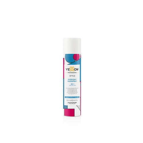Жидкий лак для волос средней фиксации, придающий блеск YE Style Everyday hairspray, 250 мл YELLOW 23825