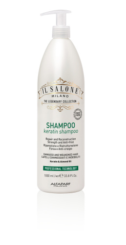 Кератиновый шампунь для восстановления поврежденных волос ISM KERATIN SHAMPOO 1000 мл IL SALONE MILANO 26524