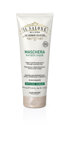 Кератиновая маска для восстановления поврежденных волос ISM KERATIN MASK 250 мл IL SALONE MILANO 26527