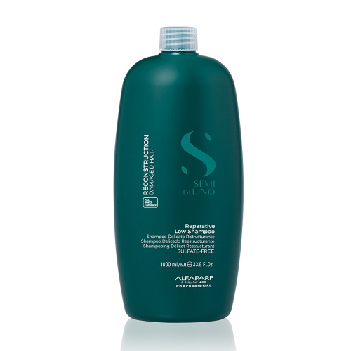 Шампунь для поврежденных волос SDL Reconstruction Damaged Hair Reparative Low Shampoo, 1000 мл ALFAPARF 27565