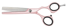 Парикмахерские ножницы PASTELL PLUS CRANE 39 ROSÉ филировочные 5,5" JAGUAR 43255-8