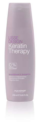 Кератиновый шампунь-гладкость для волос LISSE DESIGN MAINTENANCE SHAMPOO, 250 мл ALFAPARF 9064