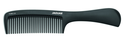 Гребень с рукояткой черный, 20,3 см JAGUAR A515