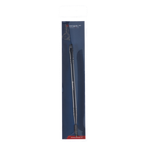 Кисть для бровей двухсторонняя DEWAL BR-574