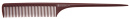 Расческа рабочая CARBON BORDO DEWAL CO-6101-CBN