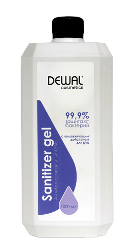 Антибактериальный гель с увлажняющим действием для рук SANITIZER GEL (1000 мл) DEWAL Cosmetics DC60002