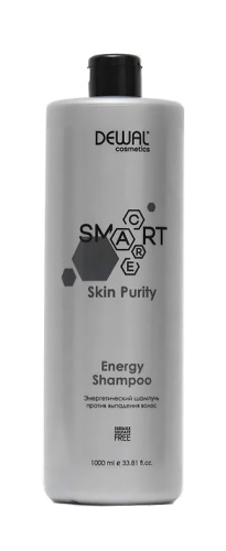 Энергетический шампунь против выпадения волос SMART CARE Skin Purity Energy Shampoo DEWAL Cosmetics DCB20307
