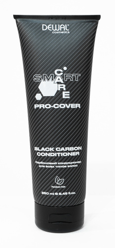 Карбоновый кондиционер для всех типов волос SMART CARE PRO-COVER Black Carbon Сonditioner, 250 мл DEWAL Cosmetics DCP20503