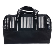 Косметичка  для аксессуаров, полимерный материал, черная,24х10х15см   DEWAL EW05black
