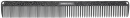 Расческа металлическая BARBER STYLE DEWAL JF10225black