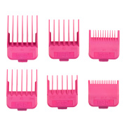 Набор насадок для машинок (1.5, 3, 4.5, 6, 10, 13 мм) MRD N-MRD-pink