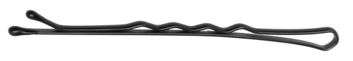 Невидимки 60 мм волна, черные (200 гр.) DEWAL SLN60V-1/200
