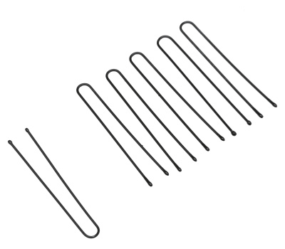 Шпильки 45 мм прямые, черные (200 гр.) DEWAL SLT45P-1/200