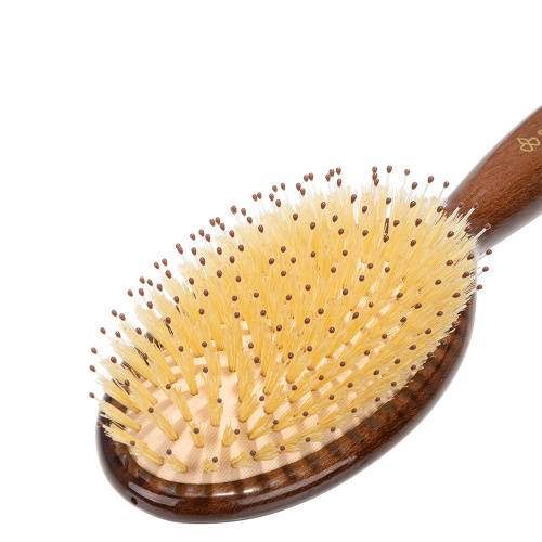 Щетка массажная прямоугольная узкая с нейлоновым штифтом 7 рядов SOFT DEWAL SOFT160