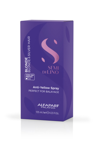Несмываемый спрей антижёлтый  Anti - Yellow Spray, 125 мл ALFAPARF 22629 