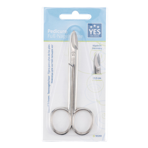 Ножницы педикюрные 10,5 см YES 95391